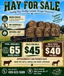 Hay4SALE:Round Bales