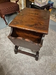 Mid-Century Doughbox End Table