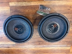 Two sets of 2 12 inch subs
