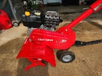 CRAFTSMAN 208-cc 24-in Front -Tine Forward-rotating Tiller
