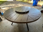 Round Table with Lazy Susan
