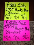 Coming Soon - Estate Sale in Port Neches