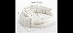 Oversized lounger