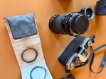 Vintage Minolta XG 1 Camera Lot + Accessories