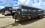 2018 Gooseneck 32' stock trailer