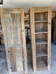 2-pc Rustic Wooden Cabinets