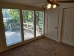 Waterfront home on wooded lot