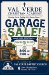 Val Verde Christian Academy Big Yard Sale