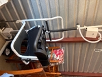 Patient lift and commode