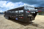 2018 Gooseneck 32' stock trailer
