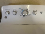 GE washer and gas dryer