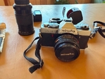 Vintage Minolta XG 1 Camera Lot + Accessories