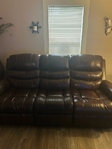 Leather Sofa recliner