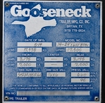 2014 24’ Gooseneck Trailer
