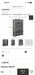 Modern farmhouse gray wood style bedroom set.