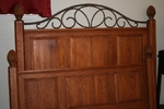 Bedframe Heavy Oak