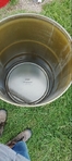 55 Gallon metal barrels