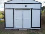 12x20 custom design wood shed