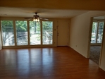 Waterfront home on wooded lot