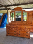 King Size Bedroom/Roll Top Desk w/File Cabinet