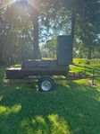 BBQ Pit on trailer