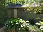 Waterfront home on wooded lot