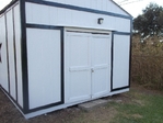 12x20 custom design wood shed