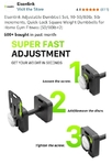 Adjustable Dumbbells 90# and Kettle Bell
