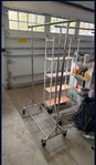 Heavy duty Stainless Steel clothing Racks - Almost New