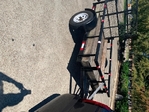 Solid 5x8 utility trailer