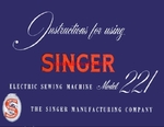 Sewing Machine Manuals - Kenmore, Singer, Janome