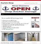 Auction at Drop Anchor Storage September 13,2025 @12pm