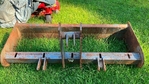 Ford Model 1910 Tractor with brush hog and box blade.