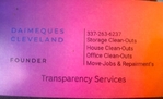 Transparency Services
