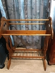 Shelf, quilt rack and picture