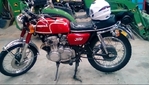 1973 Honda motorcycle 350four