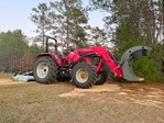 FOR SALE: Mahindra 65HP 4WD Tractor + 4 Implements