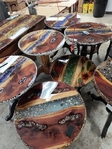 Handcrafted/Handtooled Tables