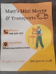 Matt's Mini Moves and Transports