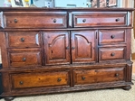 Dresser, Table and Bed