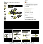 NIB Ryobi 40V Chainsaw with battery and Charger