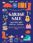 Garage Sale 9/20 @8am