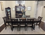 Dining table/china cabinet