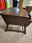Mid-Century Doughbox End Table