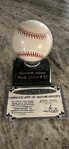 Signed Wade Miller baseball