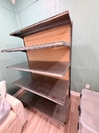 Retail Store shelving/hanging racks display on wheels
