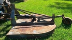 Ford Model 1910 Tractor with brush hog and box blade.