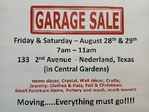 Garage Sale - Nederland