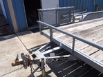 16 ft. Galvanized Lowboy Trailer