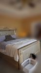 King Sized Bed w/ Mattress Set 
(Ashley's Brand)
